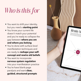 The 2-in-1 Identity Shifting & Manifestation Workbook